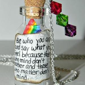 Pride/lgbt Rainbow Necklace